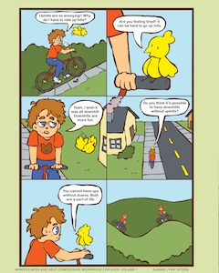 Comic page - humor with life lessons.