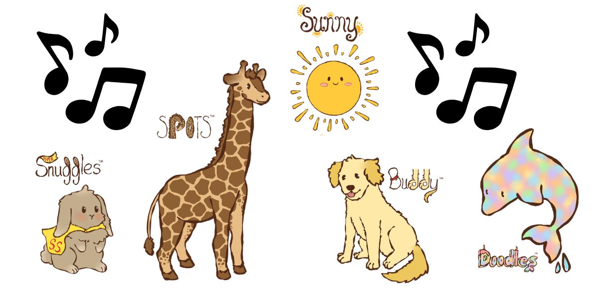 Resilience Habit Animals with Song notes